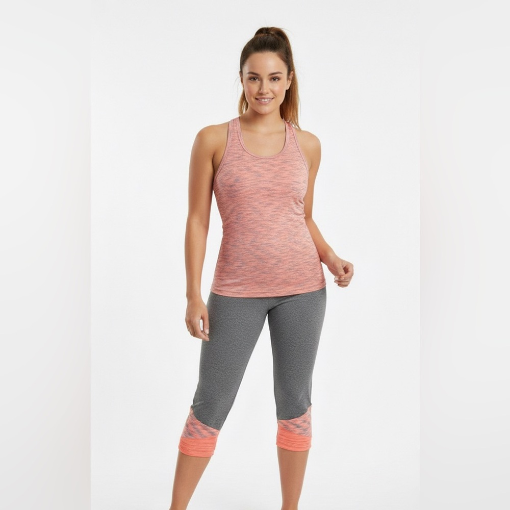 Gray and orange gym Set